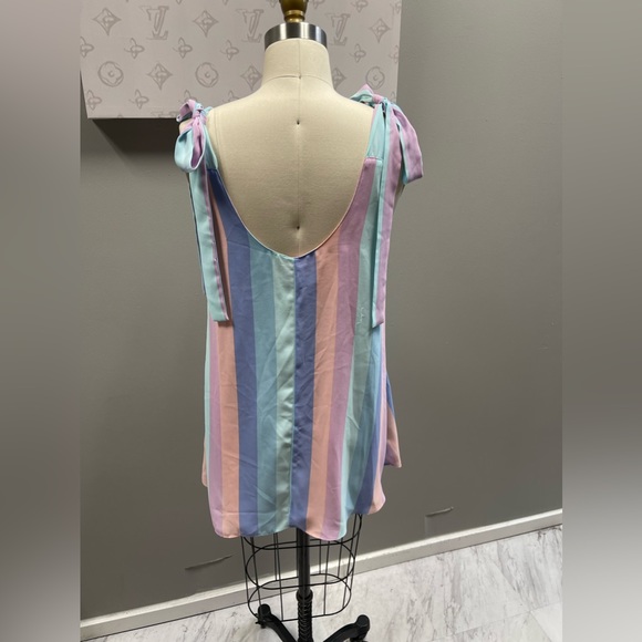 Buddy Love- mini striped dress s e96-4 - Picture 2 of 4